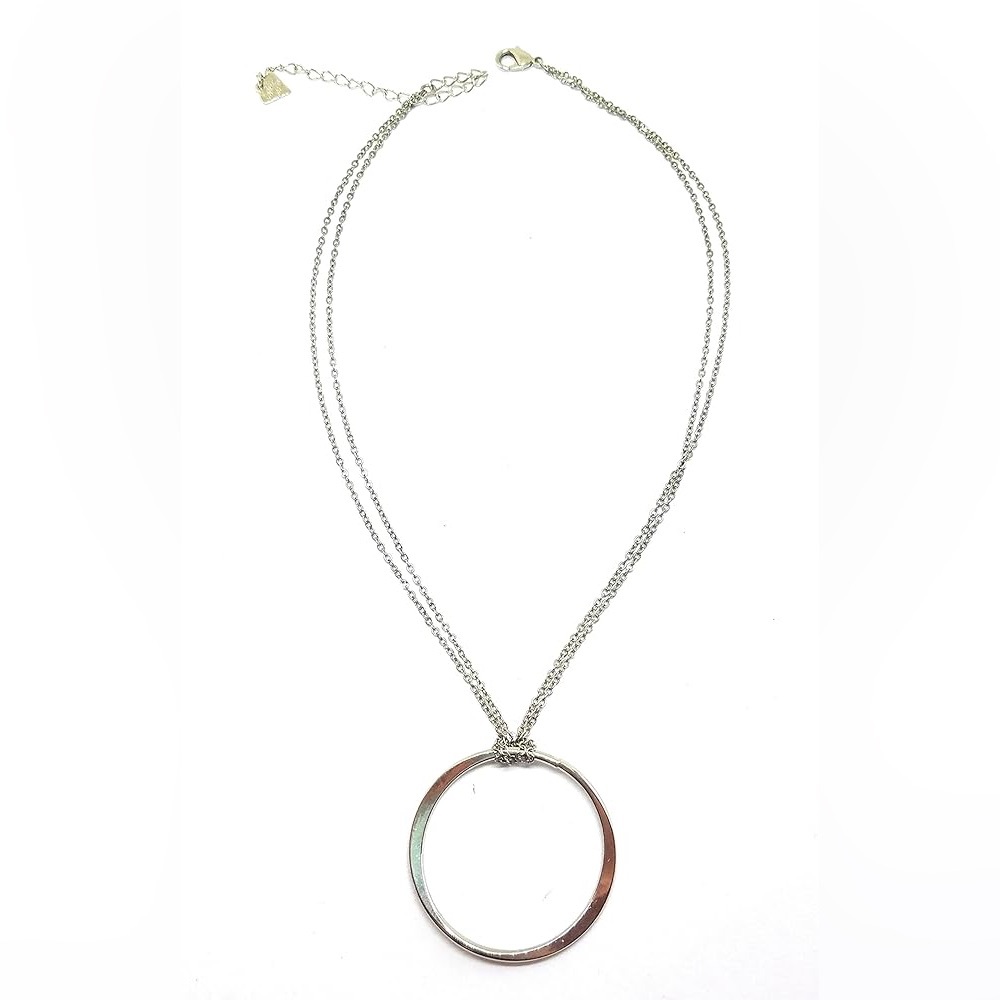 Cookie Lee circle chain necklace